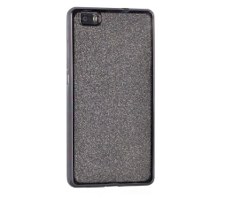 Slika izdelka: Silikonski ovitek z bleščicami Bling za Samsung Galaxy S8 s črnim okvirjem in bleščicami