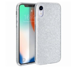 Slika izdelka: Silikonski ovitek z bleščicami Bling za Samsung Galaxy A12 A125 - srebrn