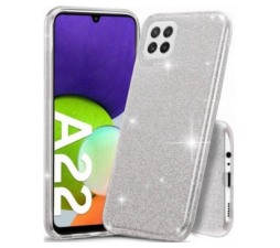 Slika 2 izdelka: Silikonski ovitek z bleščicami Bling za Xiaomi Mi 11 Lite - srebrn