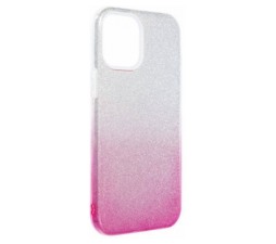 Slika 2 izdelka: Silikonski ovitek z bleščicami Bling 2v1 za Xiaomi Redmi Note 10 / Note 10s - srebrno roza