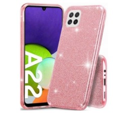 Slika 2 izdelka: Silikonski ovitek z bleščicami Bling za Xiaomi Mi 11 Lite roza s srebrnimi bleščicami