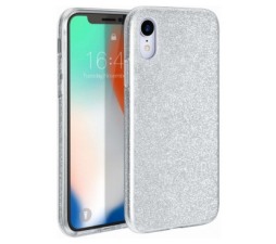 Slika 2 izdelka: Silikonski ovitek z bleščicami Bling za Samsung Galaxy A70 A705 srebrn