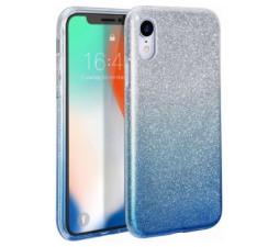 Slika 2 izdelka: Silikonski ovitek z bleščicami Bling 2v1 za Samsung Galaxy A32 A326 5G srebrno moder
