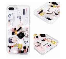 Slika 2 izdelka: Silikonski ovitek z bleščicami MAKE UP za Samsung Galaxy A50 A505