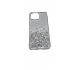Slika izdelka: Silikonski ovitek z bleščicami SPARKLE za Samsung Galaxy S22 Plus 5G - prozoren