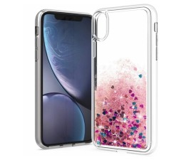 Slika izdelka: Silikonski ovitek z bleščicami SPARKLE za Samsung Galaxy A41 A415 - prozoren