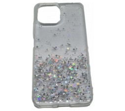 Slika 2 izdelka: Silikonski ovitek z bleščicami SPARKLE za Xiaomi 11T / 11T Pro - prozoren