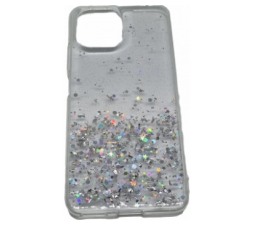 Slika 2 izdelka: Silikonski ovitek z bleščicami SPARKLE za Samsung Galaxy S22 Ultra 5G - prozoren