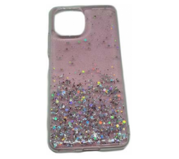 Slika 2 izdelka: Silikonski ovitek z bleščicami SPARKLE za Samsung Galaxy A04s / Samsung Galaxy A13 5G A136 - roza