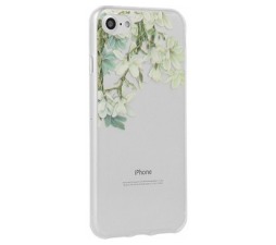 Slika 2 izdelka: Silikonski ovitek z rožicami za Huawei Mate 20 Lite - jasmin