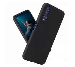 Slika izdelka: Silikonski ovitek za Huawei Nova 5t - mat črn