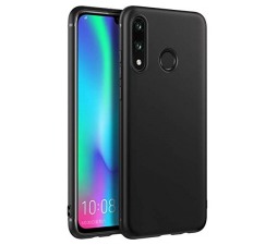 Slika izdelka: Silikonski ovitek za Huawei P Smart Pro - mat črn