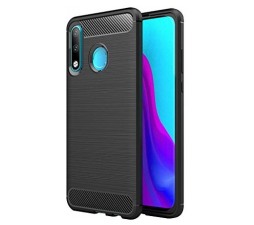 Slika izdelka: Silikonski ovitek za Huawei P Smart Pro - mat carbon črn