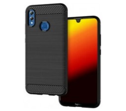 Slika 2 izdelka: Silikonski ovitek za Huawei P Smart 2019 / Honor 10 Lite - mat carbon črn