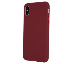 Slika 2 izdelka: Silikonski ovitek za Huawei P Smart Pro - mat bordo rdeč