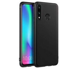 Slika 2 izdelka: Silikonski ovitek za Huawei P Smart Pro - mat črn