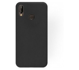 Slika 2 izdelka: Silikonski ovitek za Huawei P20 Lite - mat črn