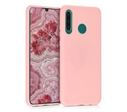 Slika 2 izdelka: Silikonski ovitek za Huawei P30 Lite - mat roza