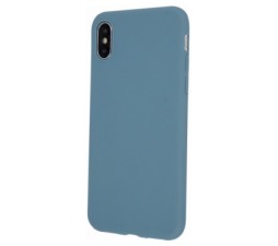Slika 2 izdelka: Silikonski ovitek za Huawei P30 Lite - sivo moder