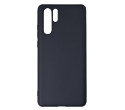 Slika izdelka: Silikonski ovitek za Huawei P30 - mat črn