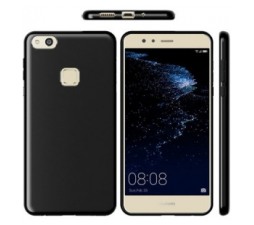 Slika 2 izdelka: Silikonski ovitek za Huawei P9 Lite mini 2017 - mat črn