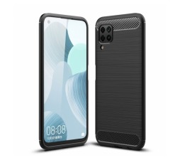 Slika izdelka: Silikonski ovitek za Huawei Y5p - mat carbon črn