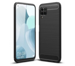 Slika 2 izdelka: Silikonski ovitek za Huawei Y5p - mat carbon črn
