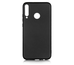 Slika izdelka: Silikonski ovitek za Huawei Y6p - mat črn