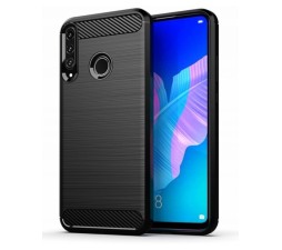 Slika izdelka: Silikonski ovitek za Huawei Y6p - mat carbon črn