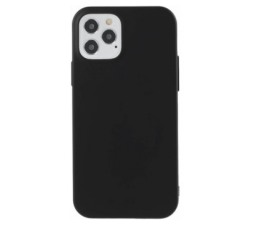 Slika 2 izdelka: Silikonski ovitek za iPhone 12 Mini - mat črn