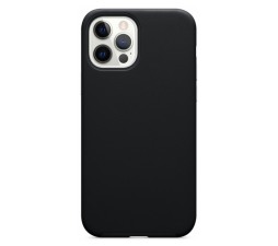 Slika izdelka: Silikonski ovitek za iPhone 12 Pro Max - mat črn