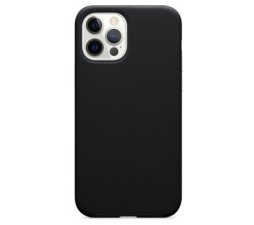 Slika 2 izdelka: Silikonski ovitek za iPhone 12 Pro - mat črn
