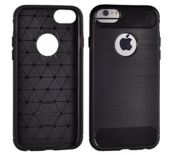 Slika izdelka: Silikonski ovitek za iPhone 7 Plus in iPhone 8 Plus - mat carbon črn