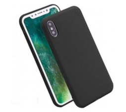 Slika 2 izdelka: Silikonski ovitek za iPhone XR - mat črn