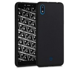 Slika 2 izdelka: Silikonski ovitek za LG K20 - mat črn
