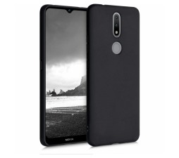 Slika izdelka: Silikonski ovitek za Nokia 2.4 - mat črn