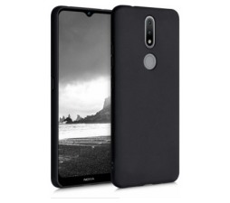Slika 2 izdelka: Silikonski ovitek za Nokia 2.4 - mat črn