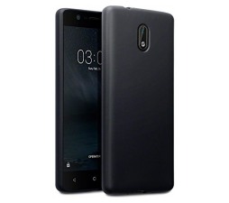 Slika izdelka: Silikonski ovitek za Nokia 3 - mat črn