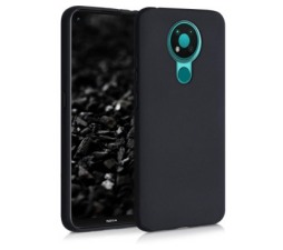 Slika 2 izdelka: Silikonski ovitek za Nokia 3.4 - mat črn