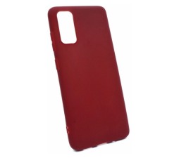 Slika izdelka: Silikonski ovitek za Realme 8 / 8 Pro - mat bordo rdeč
