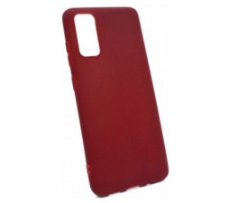Slika 2 izdelka: Silikonski ovitek za Realme 8 / 8 Pro - mat bordo rdeč