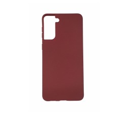 Slika izdelka: Silikonski ovitek za Samsung Galaxy S21 Plus G996 - mat bordo rdeč