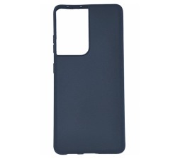 Slika izdelka: Silikonski ovitek za Samsung Galaxy S21 Ultra G998 - mat črn