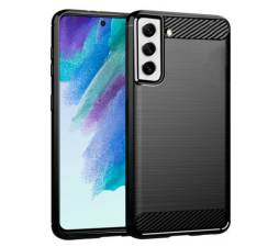 Slika izdelka: Silikonski ovitek za Samsung Galaxy S21 FE G990 - mat carbon črn