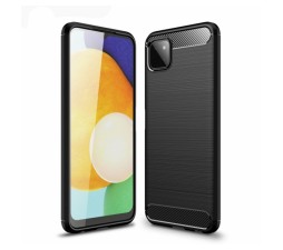 Slika izdelka: Silikonski ovitek za Samsung Galaxy A22 A226 5G - mat carbon črn