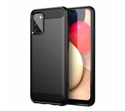 Slika izdelka: Silikonski ovitek za Samsung Galaxy A03s A037 - mat carbon črn