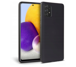 Slika izdelka: Silikonski ovitek za Samsung Galaxy A73 5G - mat črn