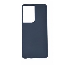 Slika izdelka: Silikonski ovitek za Samsung Galaxy S22 Ultra 5G - mat temno moder