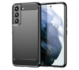 Slika izdelka: Silikonski ovitek za Samsung Galaxy S22 5G - mat carbon črn