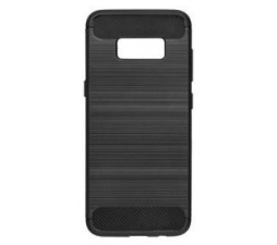 Slika izdelka: Silikonski ovitek za Samsung Galaxy S8 G950 - mat carbon črn